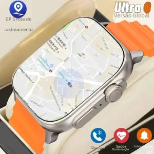 kf S8e3b04bc99f443199a31b10f37c02c06s 2024 Newest IWO Ultra 9 Gen 2 Smart Watch Men 49mm 2 2 inch HD Screen at Window Shopping