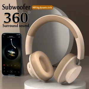 kf Sffb584ea20eb4a30b97b903d437f35499 HIFI Headset Wireless Headphone Bluetooth Over Ear Stereo Heavy Bass Game Earphone TF AUX Music Player at Window Shopping