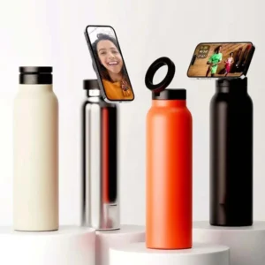 kf S81f5664685be4a6ea6d02cd268e903f3L Magnetic Insulated Cup Stainless Steel Sports Water Bottle Mobile Phone Holder Drama Tracking Camera High Aesthetic at Window Shopping